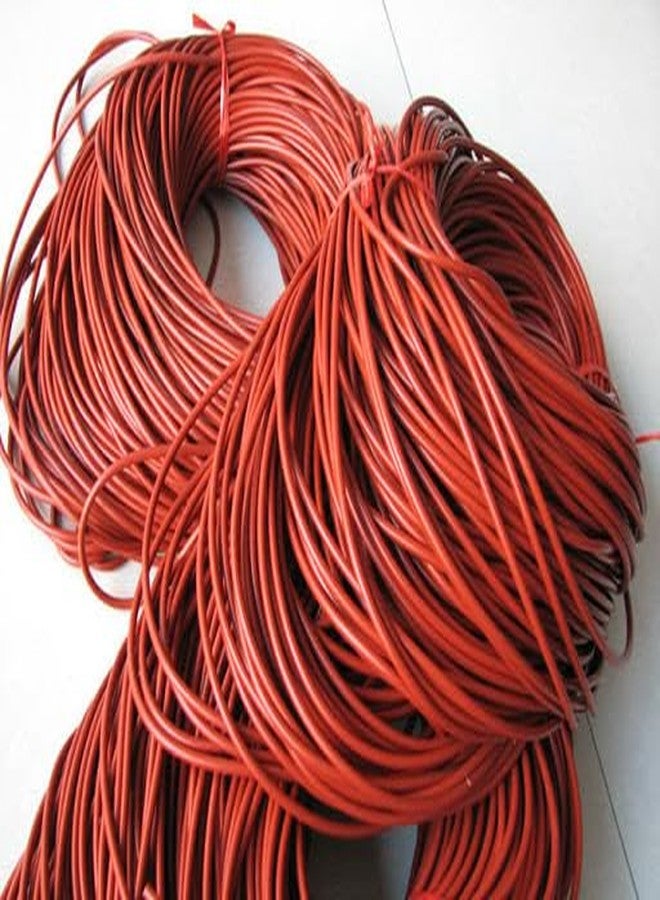 GENERASIS - 5 Metres Orange Silicone Rubber Cord - High-Temperature Flexible Rubber (2mm) - Image 2